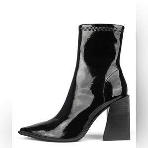 Jeffrey Campbell la siren black booties 6